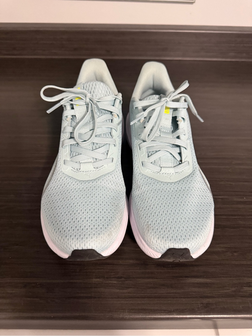 Light Blue Women's Puma Lite Running Sneakers size 8